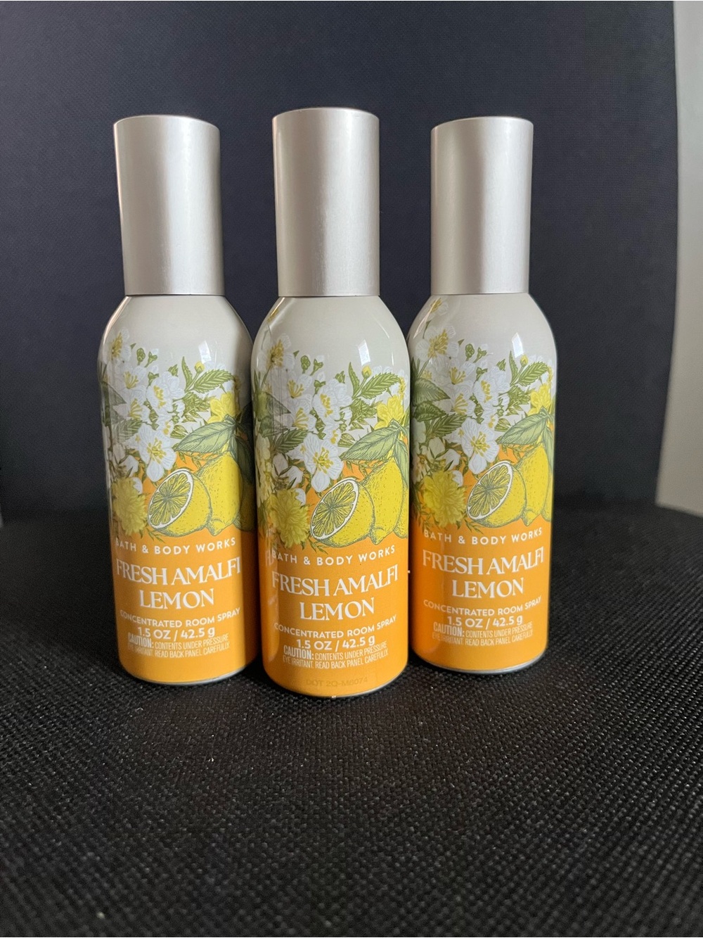 Bath And Body Works Fresh Amalfi Lemon Concentrated Room Spray Bundle